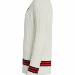 Fifth Doctor Cricket Sweater Doctor Who 5th Doctor Jumper Cosplay Outfit -cosplay Sales Shop 10 8bb8ec9b 649c 476c b31a 43025622e30c