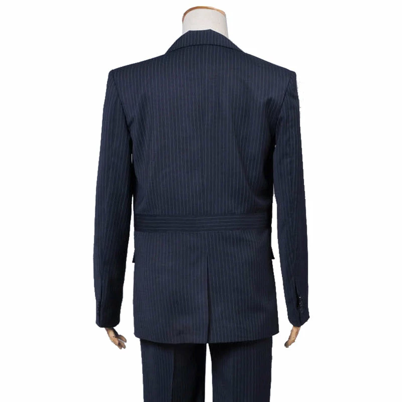 Doctor Who 10th Doctor Cosplay Costume Tenth Doctor Coat Blue Wool Trousers Suit 7 Doctor Who 10th Doctor Cosplay Costume Tenth Doctor Coat Blue Wool Trousers Suit - Image 7