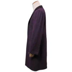 Doctor Who Cosplay Eleventh 11th Doctor Buttonless Purple Wool Frock Coat Costume -cosplay Sales Shop 11th Doctor costume 4