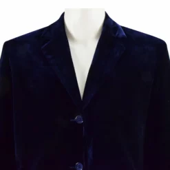 Doctor Who Twelfth 12th Doctor Navy Blue Velvet Coat Cosplay Costume -cosplay Sales Shop 12th doctor navy blue coat 6
