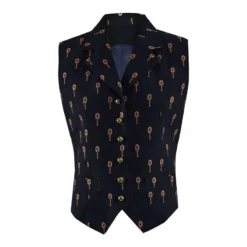 Doctor Who 13th Doctor Waistcoat Thirteenth Doctor Vest Flower Embroidery Cosplay Costume