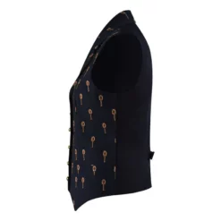 Doctor Who 13th Doctor Waistcoat Thirteenth Doctor Vest Flower Embroidery Cosplay Costume -cosplay Sales Shop 13th doctor waistcoat 12