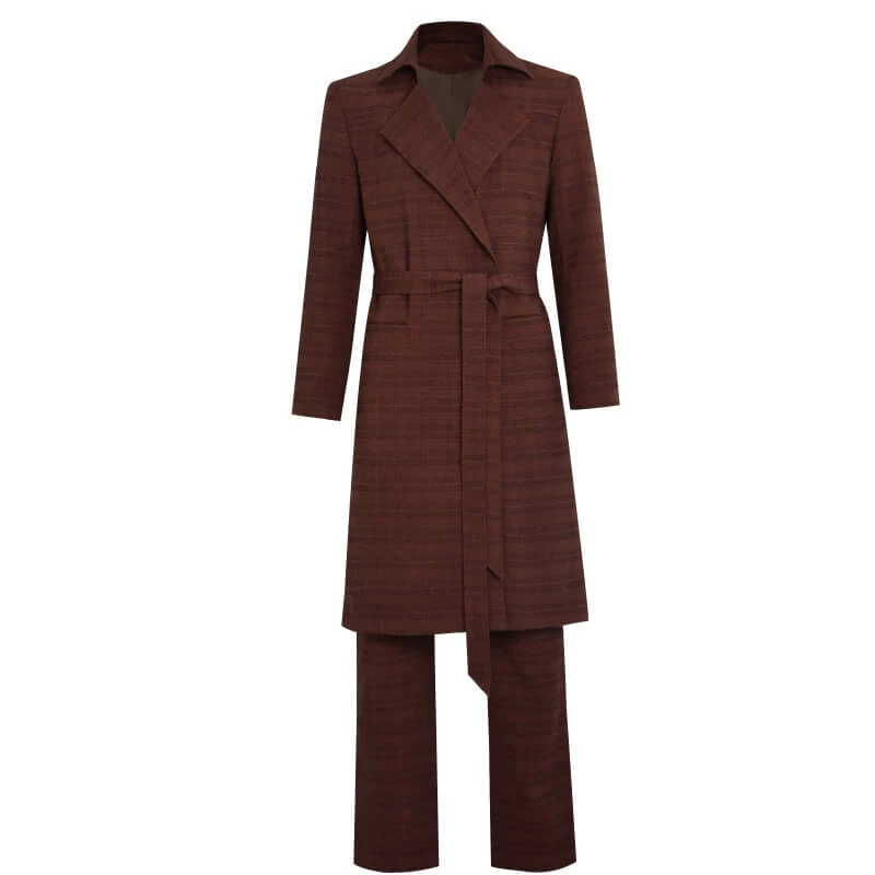 Doctor Who 15th Doctors Suit Wool Fifteenth Dr Cosplay Costumes 2 Doctor Who 15th Doctors Suit Wool Fifteenth Dr Cosplay Costumes - Image 2