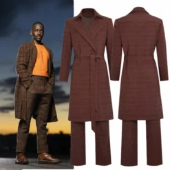 Doctor Who 15th Doctors Suit Wool Fifteenth Dr Cosplay Costumes