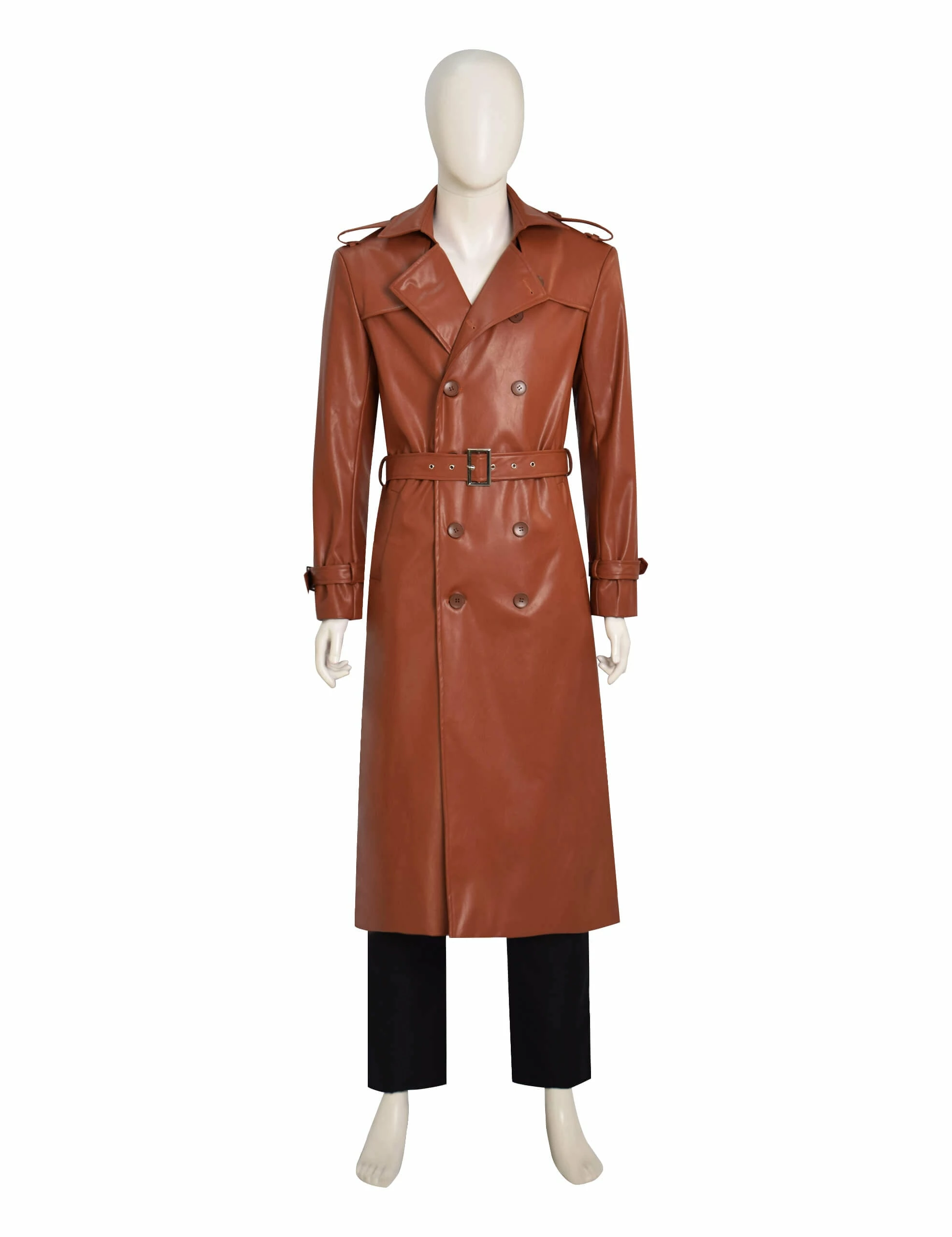 15th Doctor Cosplay Outfit Doctor Who 15th Doctor Leather Coat Costumes ACcosplay 2 15th Doctor Cosplay Outfit Doctor Who 15th Doctor Leather Coat Costumes ACcosplay - Image 2