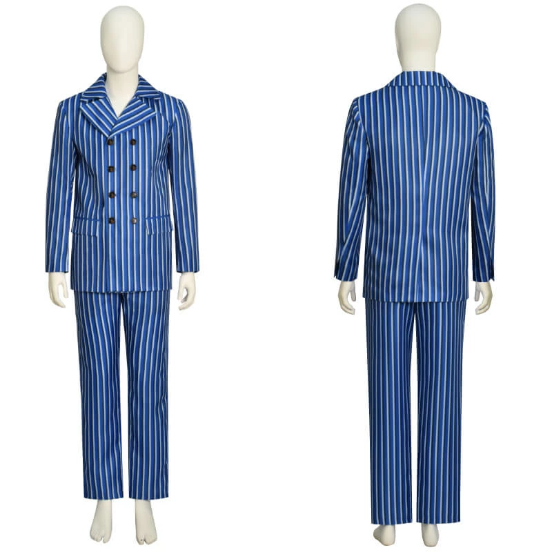 Fifth Doctor Blue Uniform Suit 15th Doctor New Look 60s Cosplay Costume ACcosplay 1 Fifth Doctor Blue Uniform Suit 15th Doctor New Look 60s Cosplay Costume ACcosplay