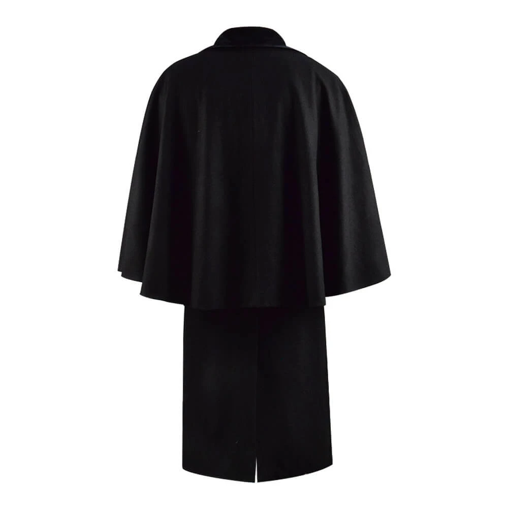 Doctor Who Third 3rd Doctor Cape Cloak Red Jacket Coat Cosplay Costume 9 Doctor Who Third 3rd Doctor Cape Cloak Red Jacket Coat Cosplay Costume - Image 9