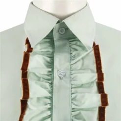 Doctor Who 3rd Doctor Green Shirts Third Doctor Shirts Cosplay Outfit -cosplay Sales Shop 3rd doctor shirts 4