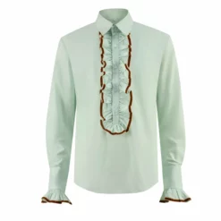 Doctor Who 3rd Doctor Green Shirts Third Doctor Shirts Cosplay Outfit