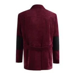 Doctor Who Fourth 4th Doctor Tom Baker Dark Red Corduroy Coat Cosplay Costume -cosplay Sales Shop 4th Doctor costume 15