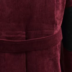 Doctor Who Fourth 4th Doctor Tom Baker Dark Red Corduroy Coat Cosplay Costume -cosplay Sales Shop 4th Doctor costume 17