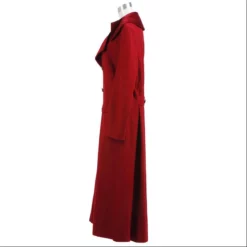 Doctor Who Fourth 4th Doctor Dark Red Long Trench Wool Coat Cosplay Costume -cosplay Sales Shop 4th doctor who cosplay 5
