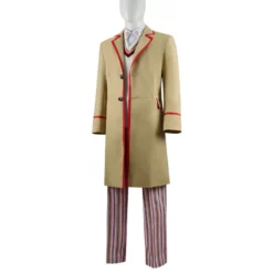 Doctor Who Fifth 5th Doctor Cospaly Costume Beige Coat Full Set Outfit 13 Doctor Who Fifth 5th Doctor Cospaly Costume Beige Coat Full Set Outfit -cosplay Sales Shop 5th doctor costumes 14