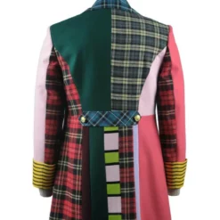 Doctor Who Sixth 6th Doctor Colorful Lattice Jacket Coat Suit Cosplay Costume -cosplay Sales Shop 6th Doctor Colorful Lattice Jacket 6
