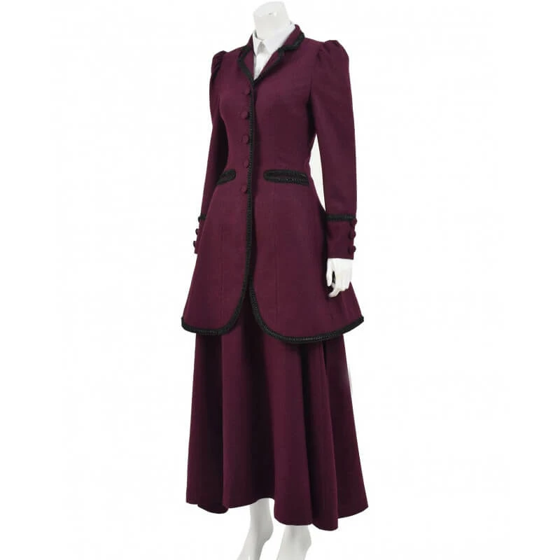 8th Doctor Who Cosplay The Master Missy Costume Suit Women Halloween Costume 4 8th Doctor Who Cosplay The Master Missy Costume Suit Women Halloween Costume - Image 4