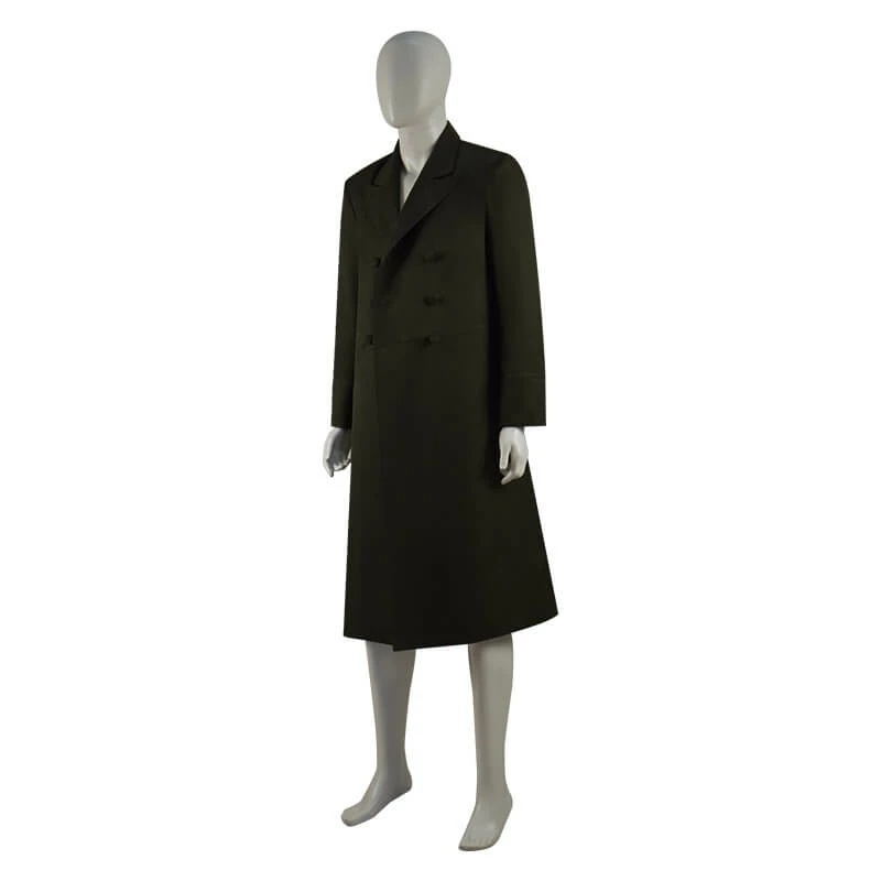 ACcosplay 8th Doctor Paul McGann Coat Doctor Who Eighth Doctor Coat Cosplay Costumes 2 ACcosplay 8th Doctor Paul McGann Coat Doctor Who Eighth Doctor Coat Cosplay Costumes - Image 2