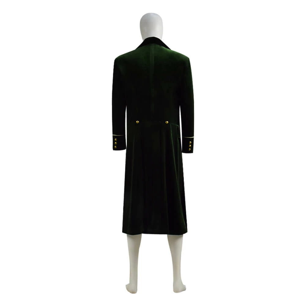 Doctor Who Eighth 8th Velvet Dark Green Coat Cosplay Costume Ideas 5 Doctor Who Eighth 8th Velvet Dark Green Coat Cosplay Costume Ideas - Image 5