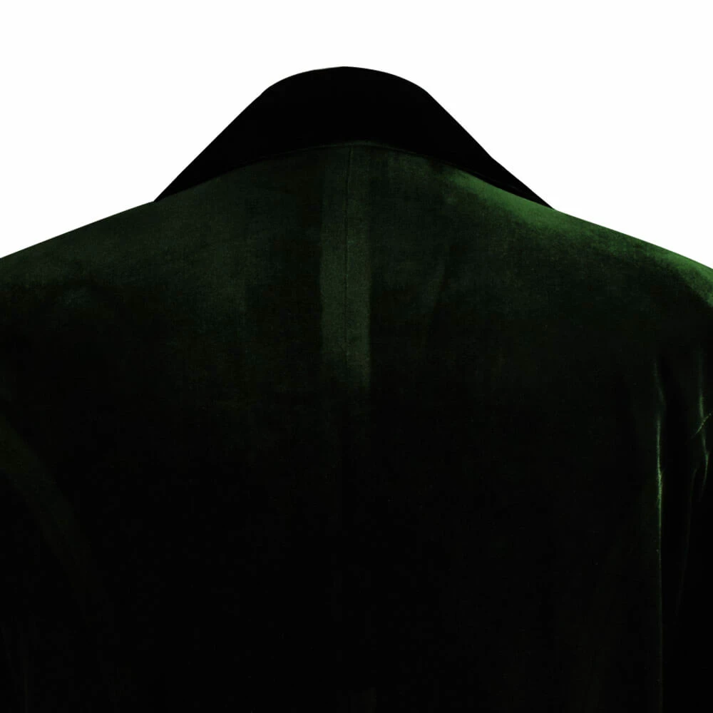 Doctor Who Eighth 8th Velvet Dark Green Coat Cosplay Costume Ideas 6 Doctor Who Eighth 8th Velvet Dark Green Coat Cosplay Costume Ideas - Image 6