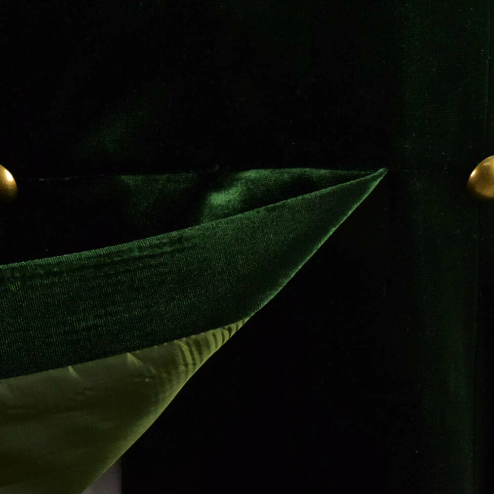 Doctor Who Eighth 8th Velvet Dark Green Coat Cosplay Costume Ideas 7 Doctor Who Eighth 8th Velvet Dark Green Coat Cosplay Costume Ideas - Image 7