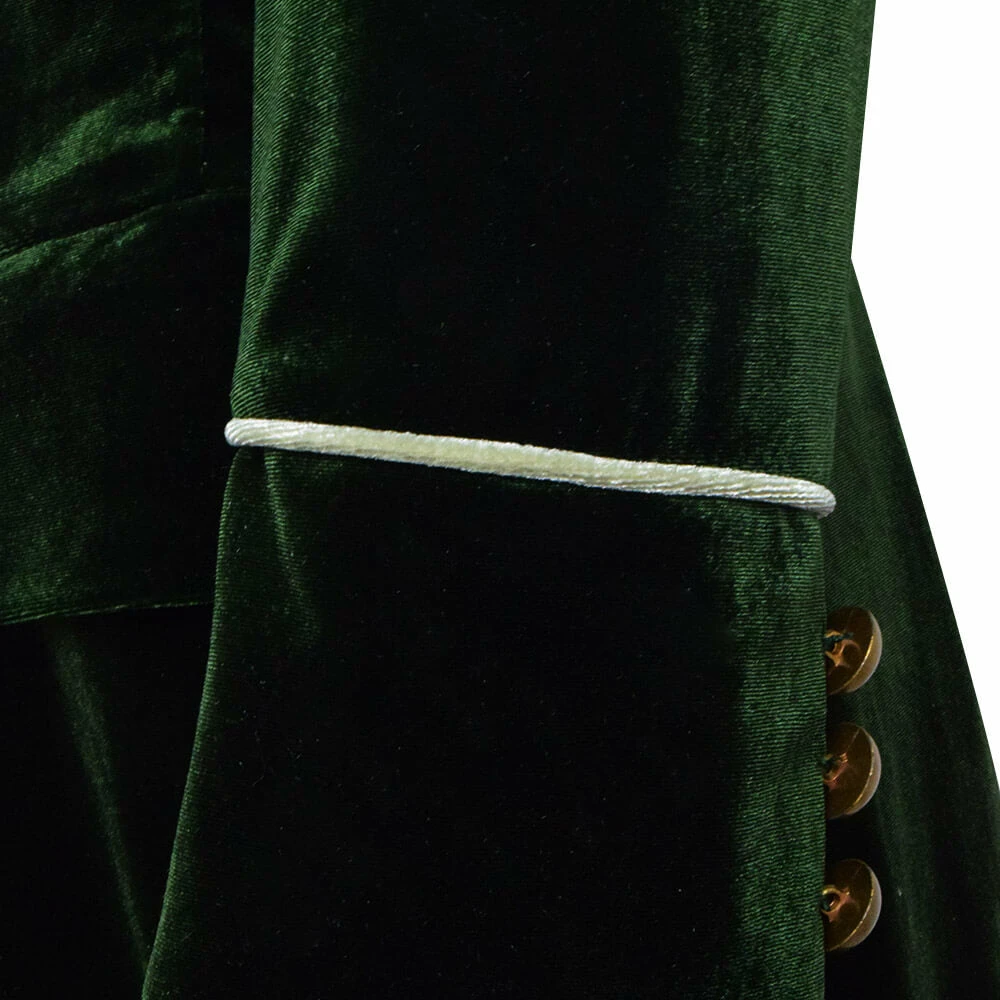 Doctor Who Eighth 8th Velvet Dark Green Coat Cosplay Costume Ideas 9 Doctor Who Eighth 8th Velvet Dark Green Coat Cosplay Costume Ideas - Image 9