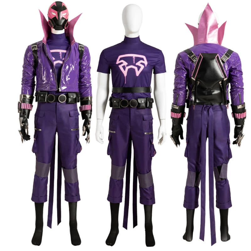 Across The Spider-Verse Prowler Costume Miles Morales Spiderman Halloween Cosplay Outfit 1 Across The Spider-Verse Prowler Costume Miles Morales Spiderman Halloween Cosplay Outfit