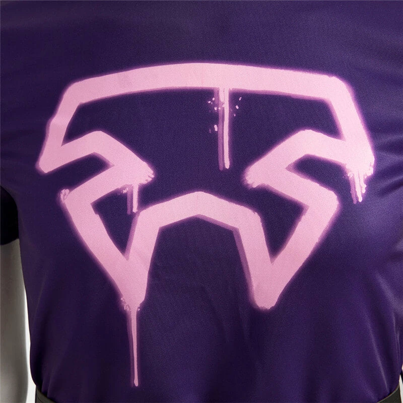 Across The Spider-Verse Prowler Costume Miles Morales Spiderman Halloween Cosplay Outfit 12 Across The Spider-Verse Prowler Costume Miles Morales Spiderman Halloween Cosplay Outfit - Image 12