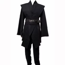 Anakin Skywalker Star Wars Jedi Cosplay Outfit Black Robe Costume ACcosplay -cosplay Sales Shop Anakin Skywalker black cosplay 3