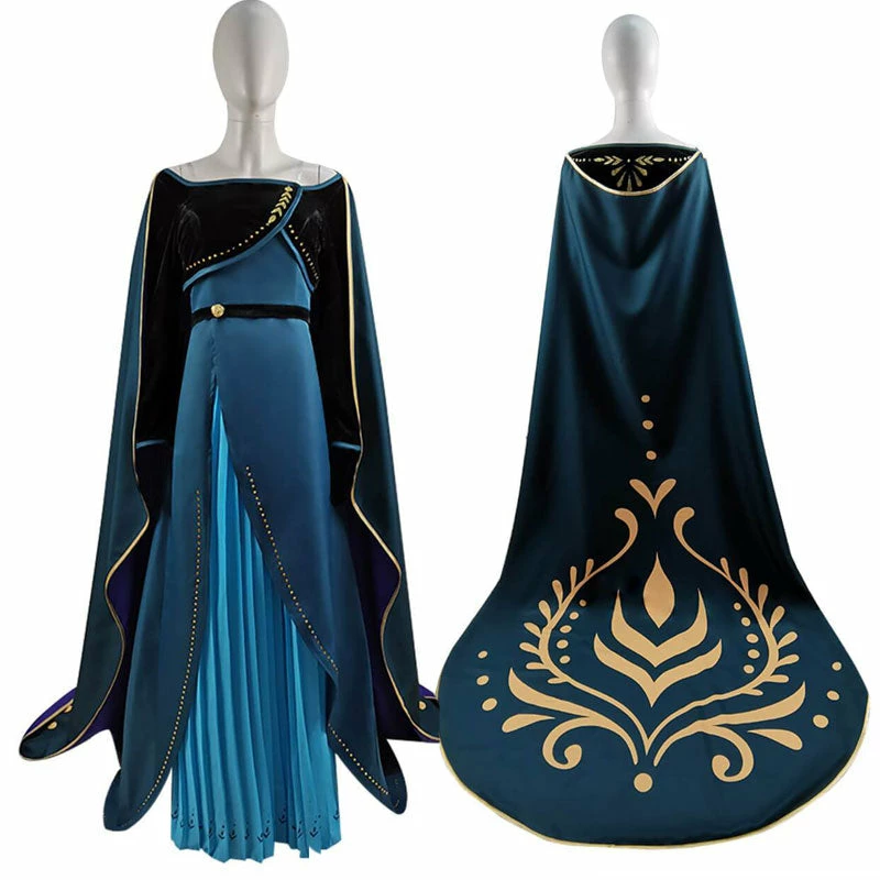 Frozen 2 Anna Queen Dress Cosplay Costume For Adults ACcosplay 1 Frozen 2 Anna Queen Dress Cosplay Costume For Adults ACcosplay