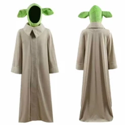 Star Wars The Mandalorian Baby Yoda Cosplay Costume Adult Kids New Version