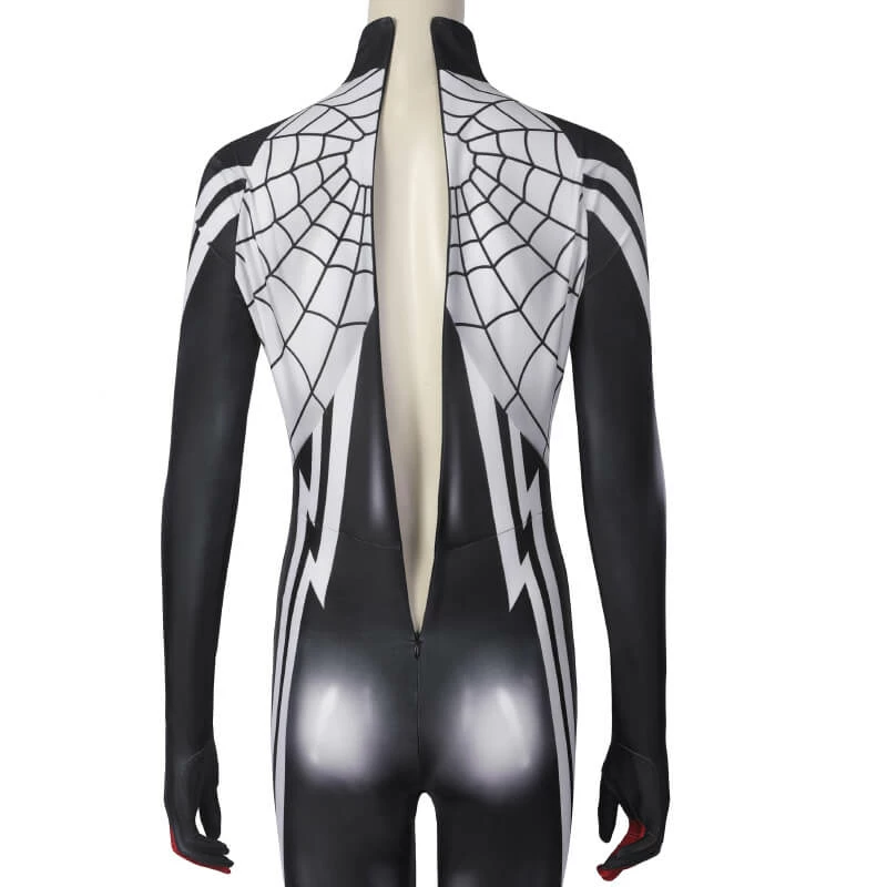 Cindy Moon Silk Costume Spider-Man Bodysuit Cosplay Jumpsuit For Women Halloween Carnival Suit 6 Cindy Moon Silk Costume Spider-Man Bodysuit Cosplay Jumpsuit For Women Halloween Carnival Suit - Image 6