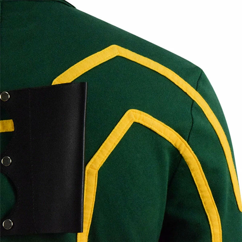 ACcosplay Kick Ass Costume Dave Lizewski Green Jumpsuit Men Cosplay Outfit 8 ACcosplay Kick Ass Costume Dave Lizewski Green Jumpsuit Men Cosplay Outfit - Image 8