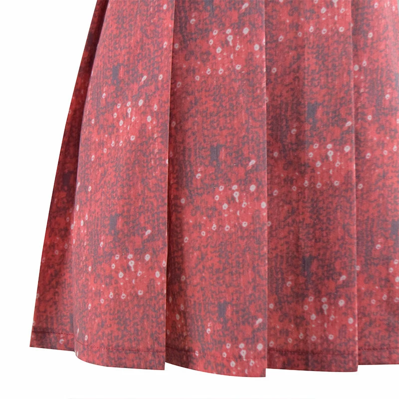 Doctor Who Claras Red Dress Cosplay Costume 10 Doctor Who Claras Red Dress Cosplay Costume - Image 10