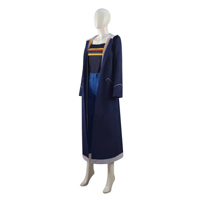 Doctor Who Series 13 Flux Costumes 13th Doctor New Coat Jodie Whittaker Cosplay Outfit 3 Doctor Who Series 13 Flux Costumes 13th Doctor New Coat Jodie Whittaker Cosplay Outfit - Image 3