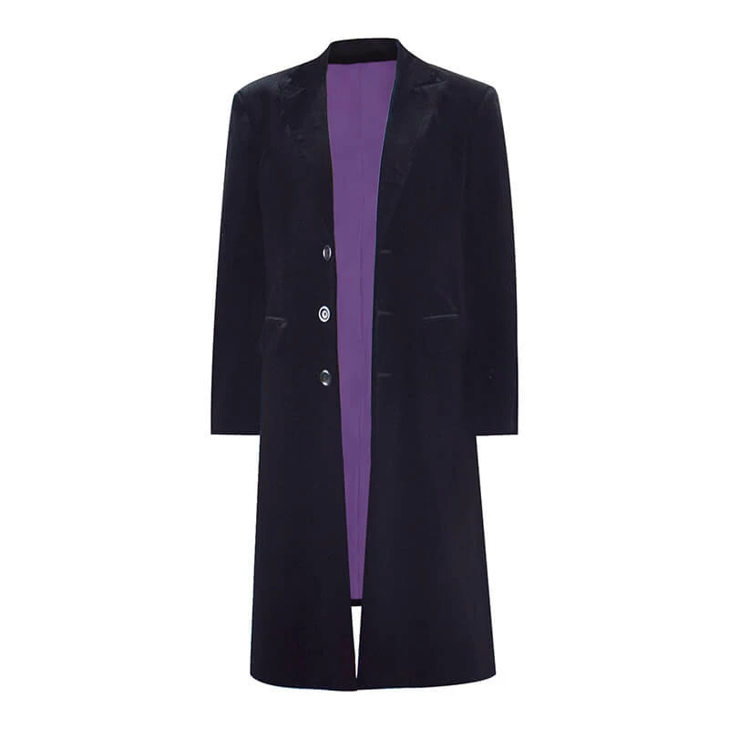 Doctor Who The Curse Of Fatal Death Velvet Coat Jacket Halloween Cosplay Costumes 2 Doctor Who The Curse Of Fatal Death Velvet Coat Jacket Halloween Cosplay Costumes - Image 2