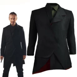 Doctor Who Episodes The Doctor Falls The Master Black Coat Jacket Costume