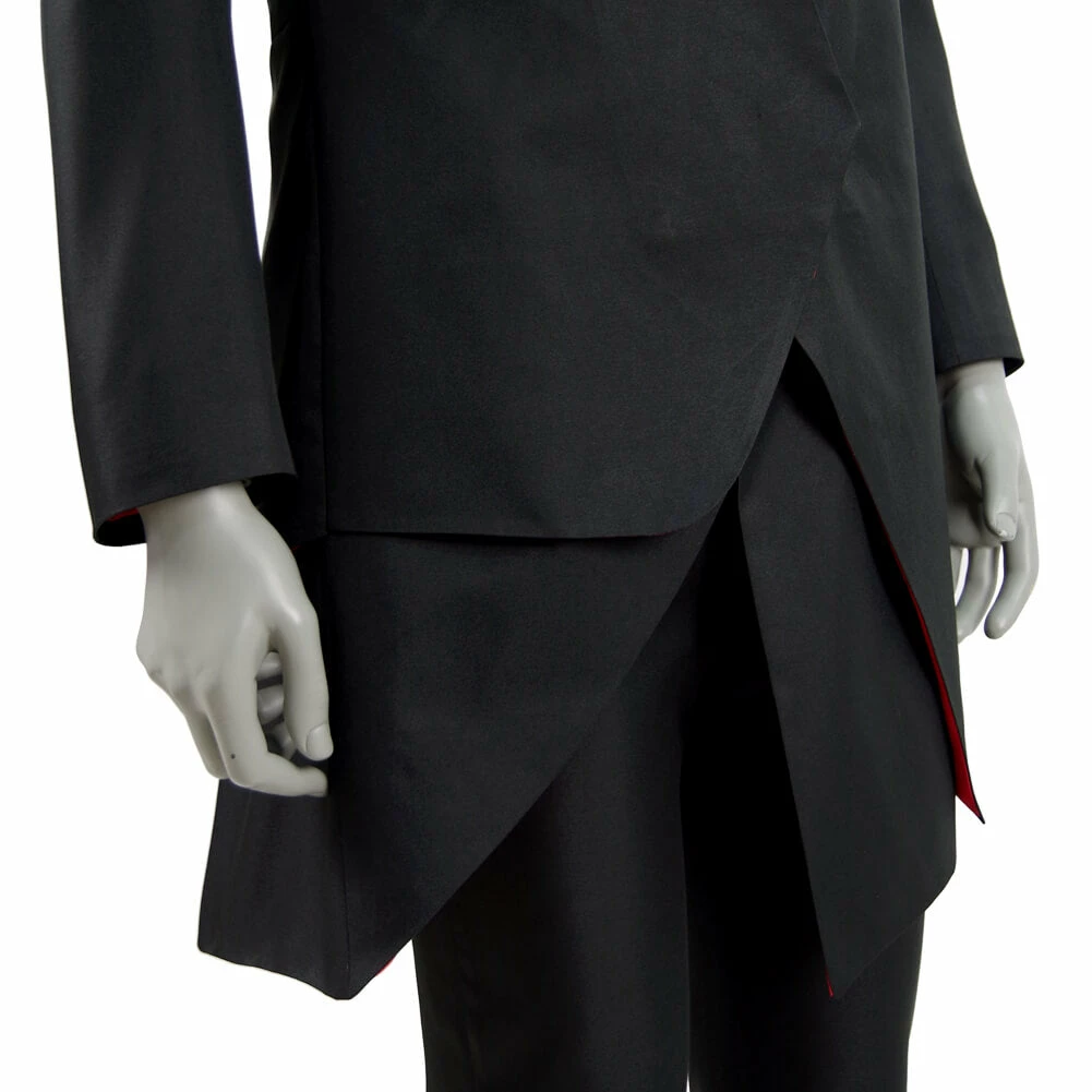Doctor Who Episodes The Doctor Falls The Master Black Coat Jacket Costume 4 Doctor Who Episodes The Doctor Falls The Master Black Coat Jacket Costume - Image 4