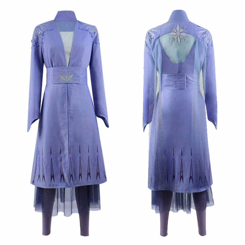 ACcosplay Frozen 2 Queen Elsa Dress Cosplay Costume Halloween 2019 1 ACcosplay Frozen 2 Queen Elsa Dress Cosplay Costume Halloween 2019