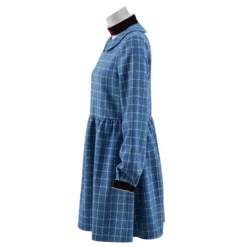Girls Halloween Costume Esther Orphan Blue Plaid Dress Adults Women Cosplay -cosplay Sales Shop Esther Orphan Blue Plaid Dress 5