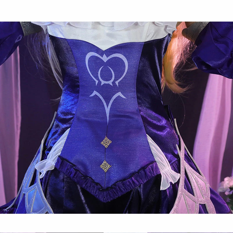 Genshin Impact Fischl Cosplay Fischl: Ein Immernachtstraum Uniform Anime Game Sexy Dress Suit 17 Genshin Impact Fischl Cosplay Fischl: Ein Immernachtstraum Uniform Anime Game Sexy Dress Suit - Image 17