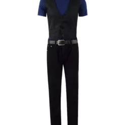 Good Omens David Tennant Black Full Set Crowley Costumes Cosplay ACcosplay -cosplay Sales Shop GOOD OMENS CROWLY COSTUMES 6