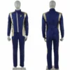 Star Trek Uniform Discovery Captain Gabriel Lorca Cosplay Costume