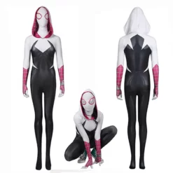 Gwen Stacy Into The Spider Verse Outfit Spiderman Gwen Stacy Suit Jumpsuit 11 Gwen Stacy Into The Spider Verse Outfit Spiderman Gwen Stacy Suit Jumpsuit -cosplay Sales Shop Gwen Stacy Spider Verse Costume 5