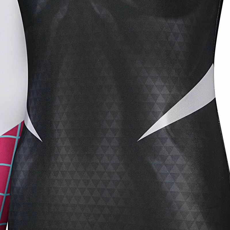 Gwen Stacy Into The Spider Verse Outfit Spiderman Gwen Stacy Suit Jumpsuit 8 Gwen Stacy Into The Spider Verse Outfit Spiderman Gwen Stacy Suit Jumpsuit - Image 8
