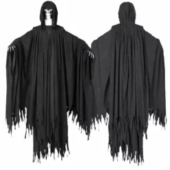 Harry Potter Dementor Halloween Costume Child Adults Cosplay Outfit