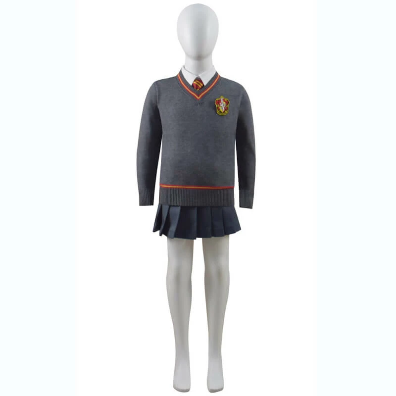 Kids Hermione Granger Costumes Harry Potter Hermione Costume Girl Uniform Halloween Cosplay Outfit 8 Kids Hermione Granger Costumes Harry Potter Hermione Costume Girl Uniform Halloween Cosplay Outfit - Image 8
