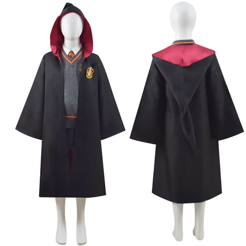 Kids Hermione Granger Costumes Harry Potter Hermione Costume Girl Uniform Halloween Cosplay Outfit 2 Kids Hermione Granger Costumes Harry Potter Hermione Costume Girl Uniform Halloween Cosplay Outfit - Image 2