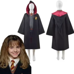 Kids Hermione Granger Costumes Harry Potter Hermione Costume Girl Uniform Halloween Cosplay Outfit