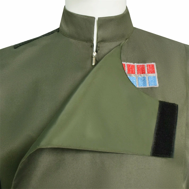 Star Wars Imperial Military Uniform Imperial Officer Cosplay Costume Olive Green Version 8 Star Wars Imperial Military Uniform Imperial Officer Cosplay Costume Olive Green Version - Image 8