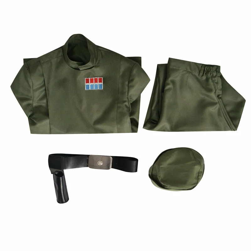 Star Wars Imperial Military Uniform Imperial Officer Cosplay Costume Olive Green Version 9 Star Wars Imperial Military Uniform Imperial Officer Cosplay Costume Olive Green Version - Image 9