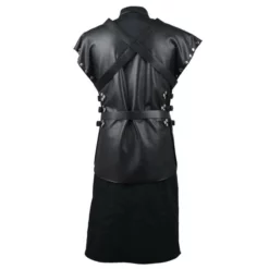 Game Of Thrones Jon Snow Night's Watch Black Coat Suit Costume -cosplay Sales Shop Jon Snow black coat 1
